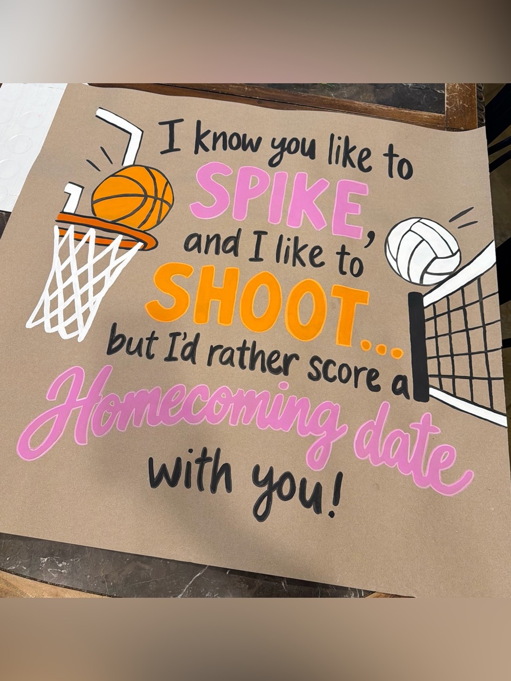 Homecoming Proposal Banner
